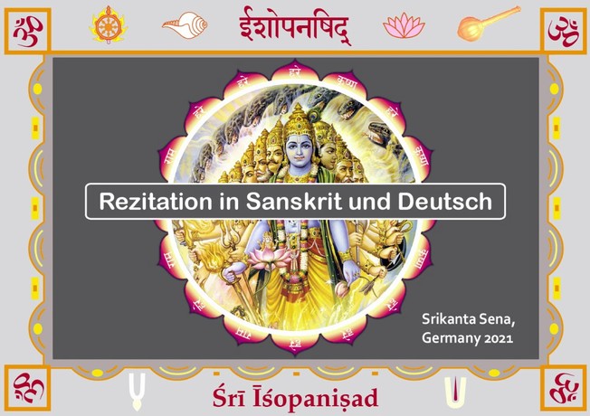 Isopanisad-Rezitation - Sanskrit und deutsche Übersetzung