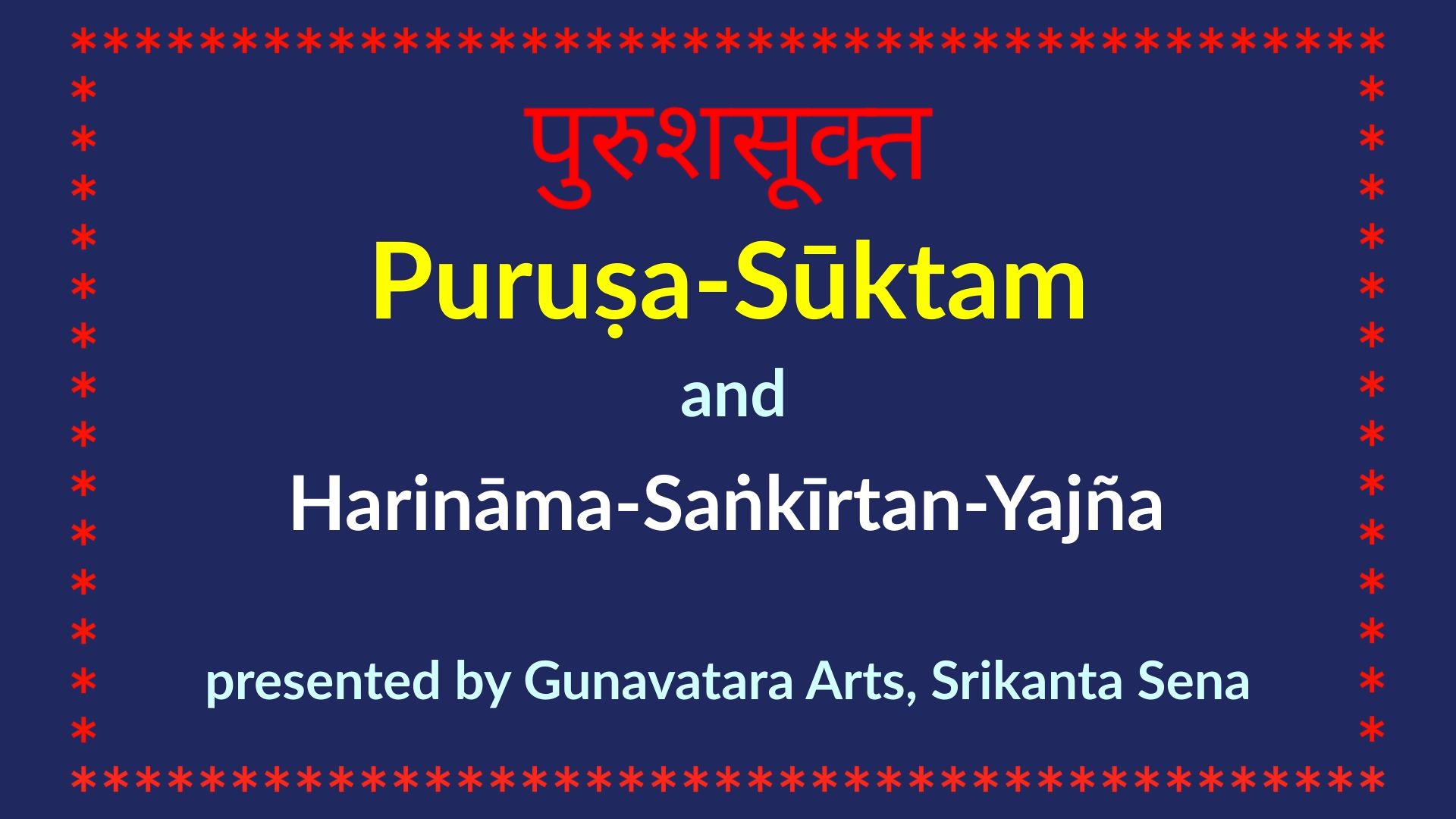 Purusha-sukta
